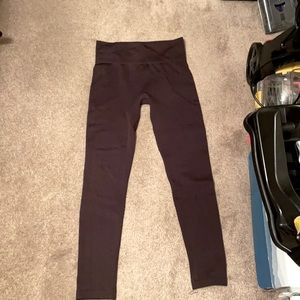 Brown thermal tights